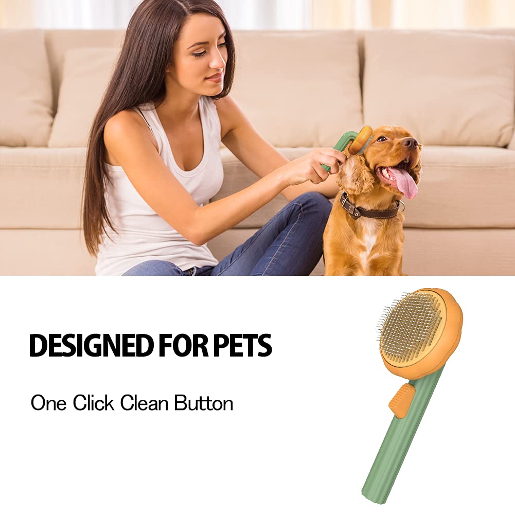 Pumpkin Slicker Brushes for Pets