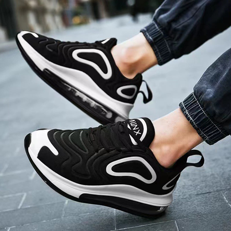 Men's Casual Air Cushion Black Sneakers